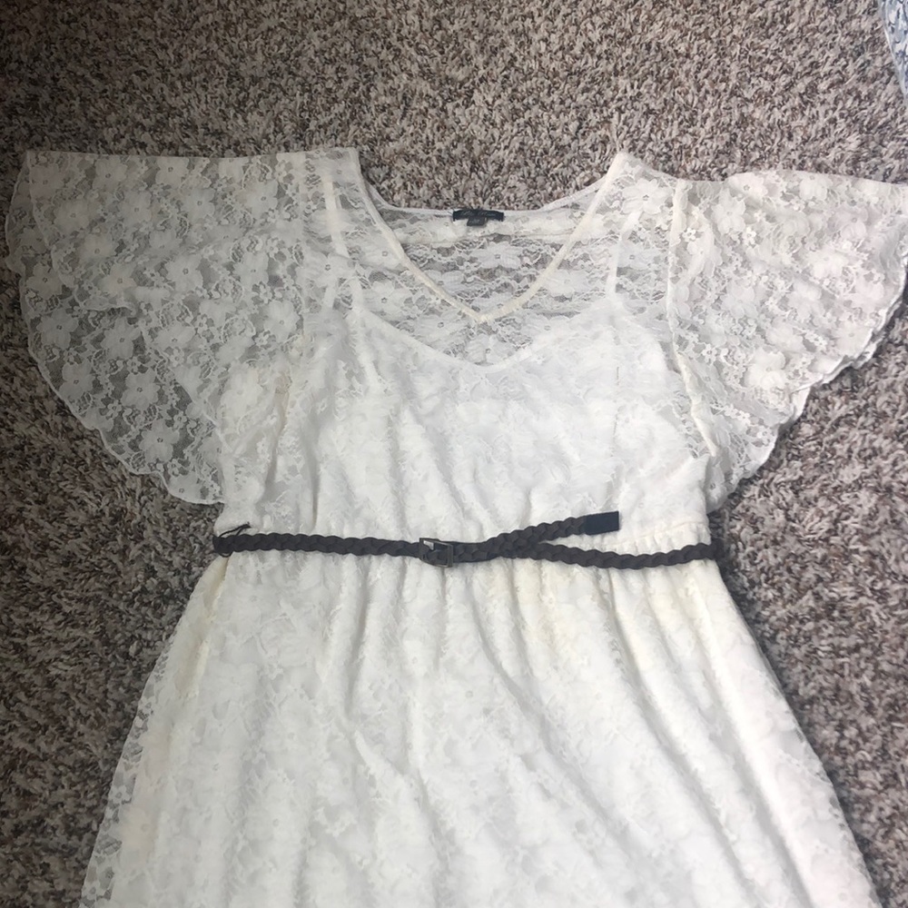 White Lace Dress